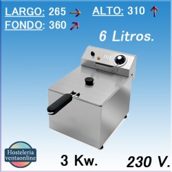 HR FAINCA Freidora Eléctrica FD6L